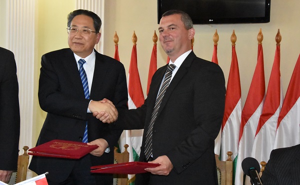 Anhui tartomány delegációja járt Szolnokon